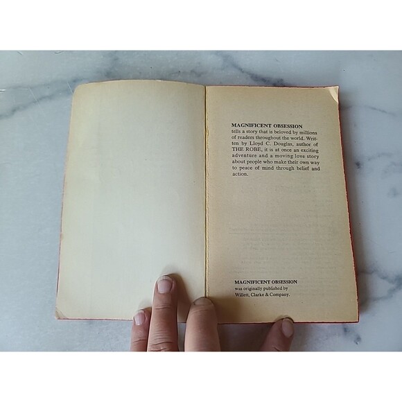 Magnificent Obsession By Lloyd C. Douglas Paperback - Picture 2 of 10